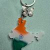 India shape keychains