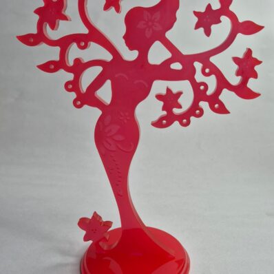 jewellery stand red 3