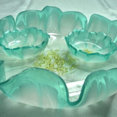 resin fruit bowl set 2