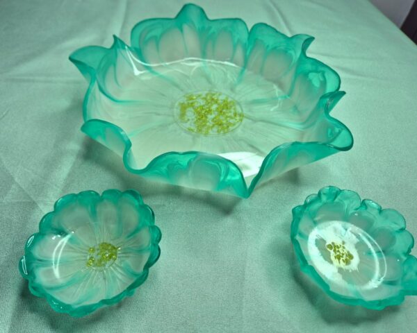 resin fruit bowl set 3