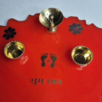 12 inch pooja thali