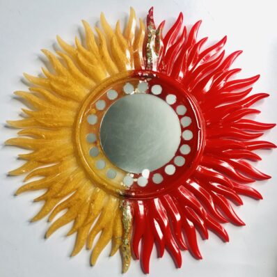 sun wall hanging front