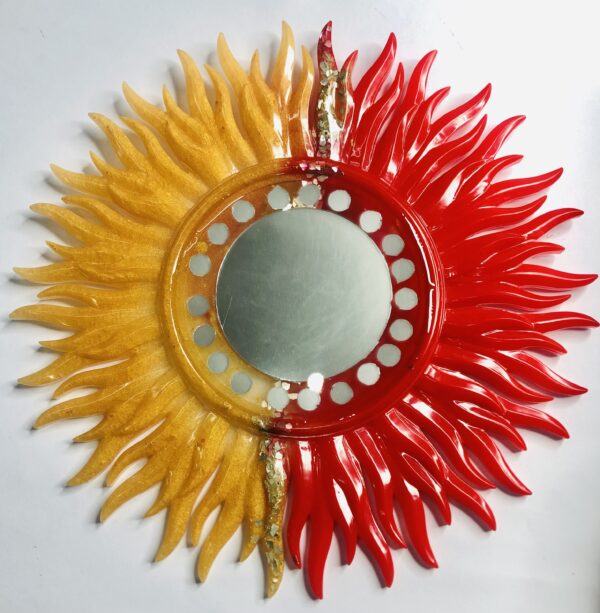 sun wall hanging front