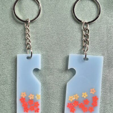 couple keychains blue 1