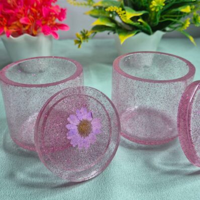 pink jar set