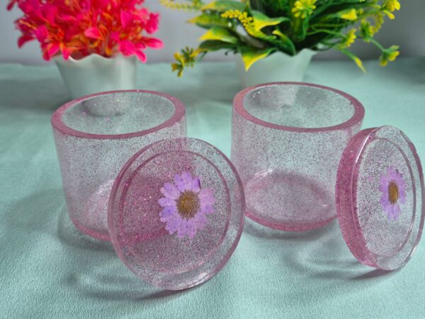 pink jar set