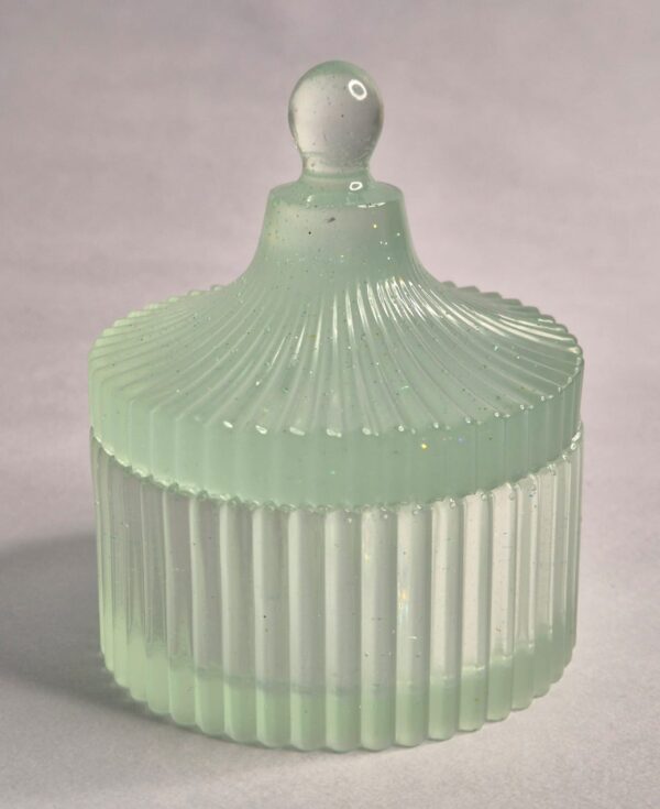 mini storage box light green 2