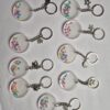 round keychains with stara