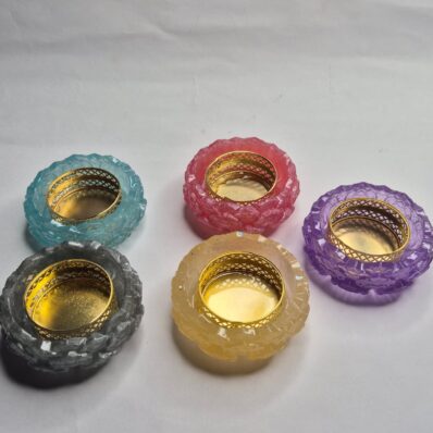 tealight holder flower shape 1