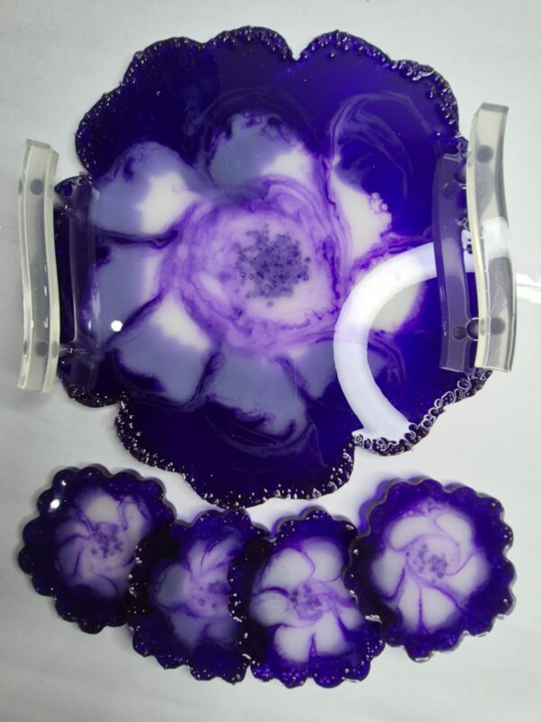 purple flower tray 2