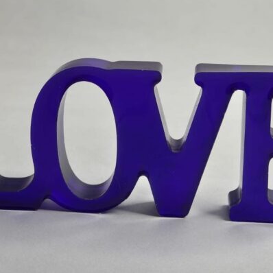 love show piece purple