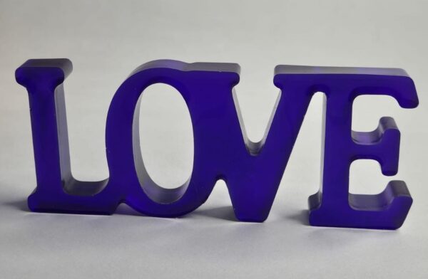 love show piece purple