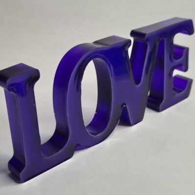 love show piece purple