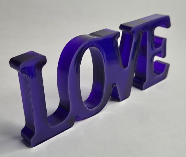 love show piece purple