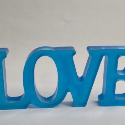 love show piece blue