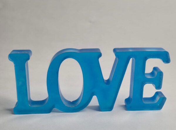 love show piece blue