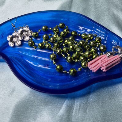 shankh tray blue