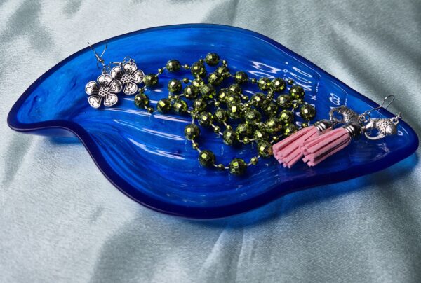 shankh tray blue