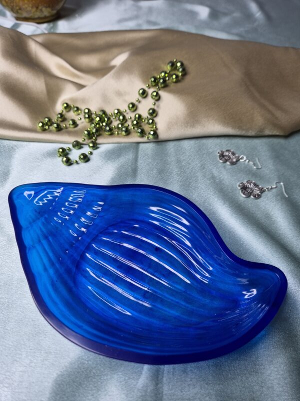 shankh tray blue