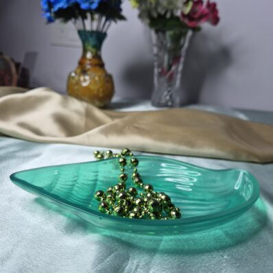 shankh tray green