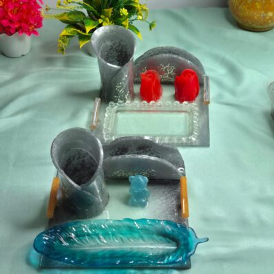 spoon holder tray set 4