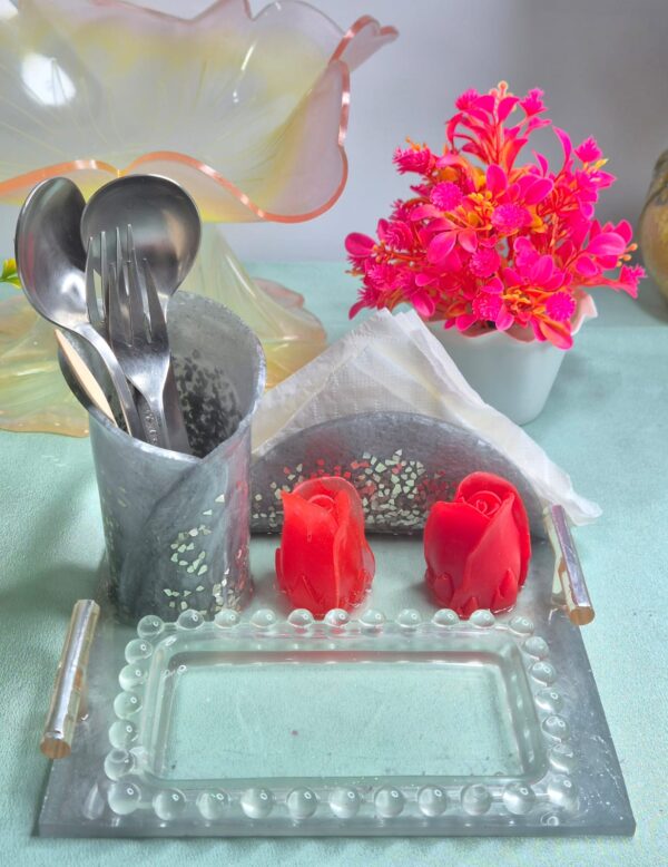 spoon holder tray set 5